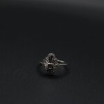 925 Sterling Silver Hamsa Hand Ring